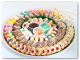 Sweet Sushi Platter large 85 pcs